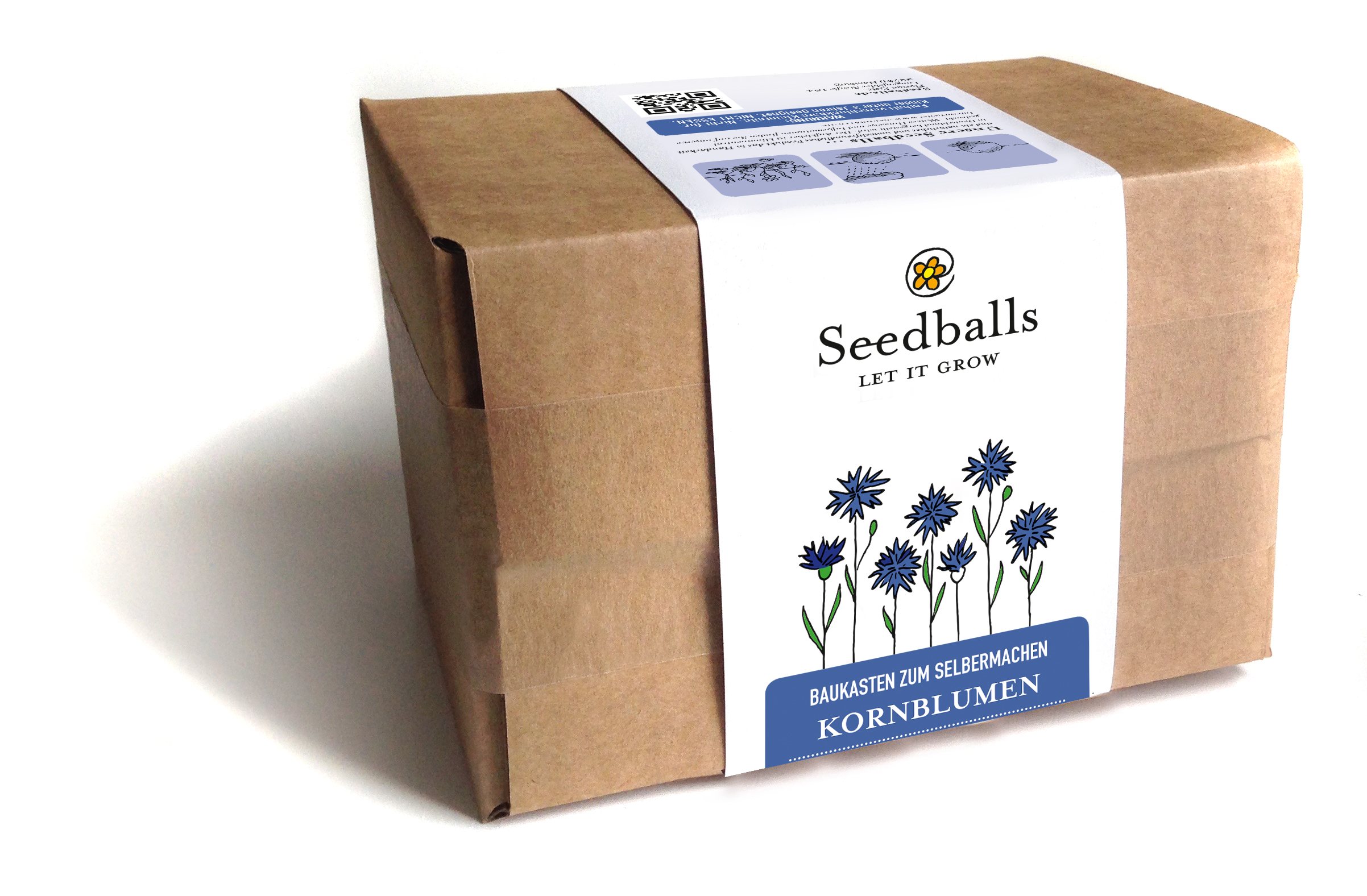 Seedballs Baukasten Kornblumen