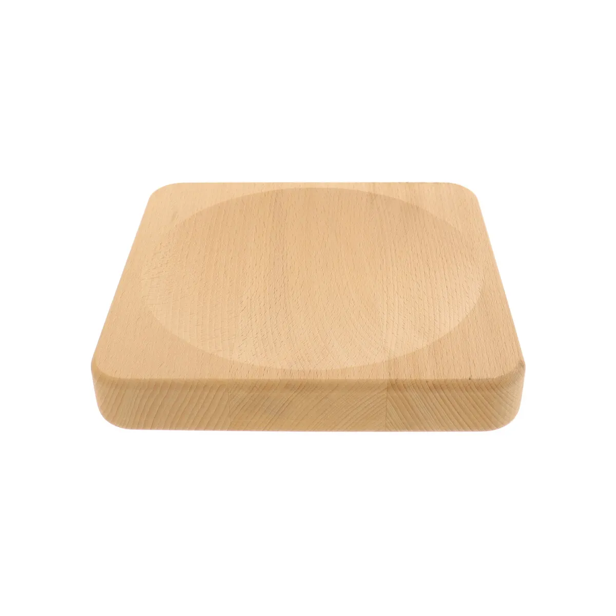 Schneidebrett für Kräuter oder Gewürze, quadratisch , aus Holz 20 cm