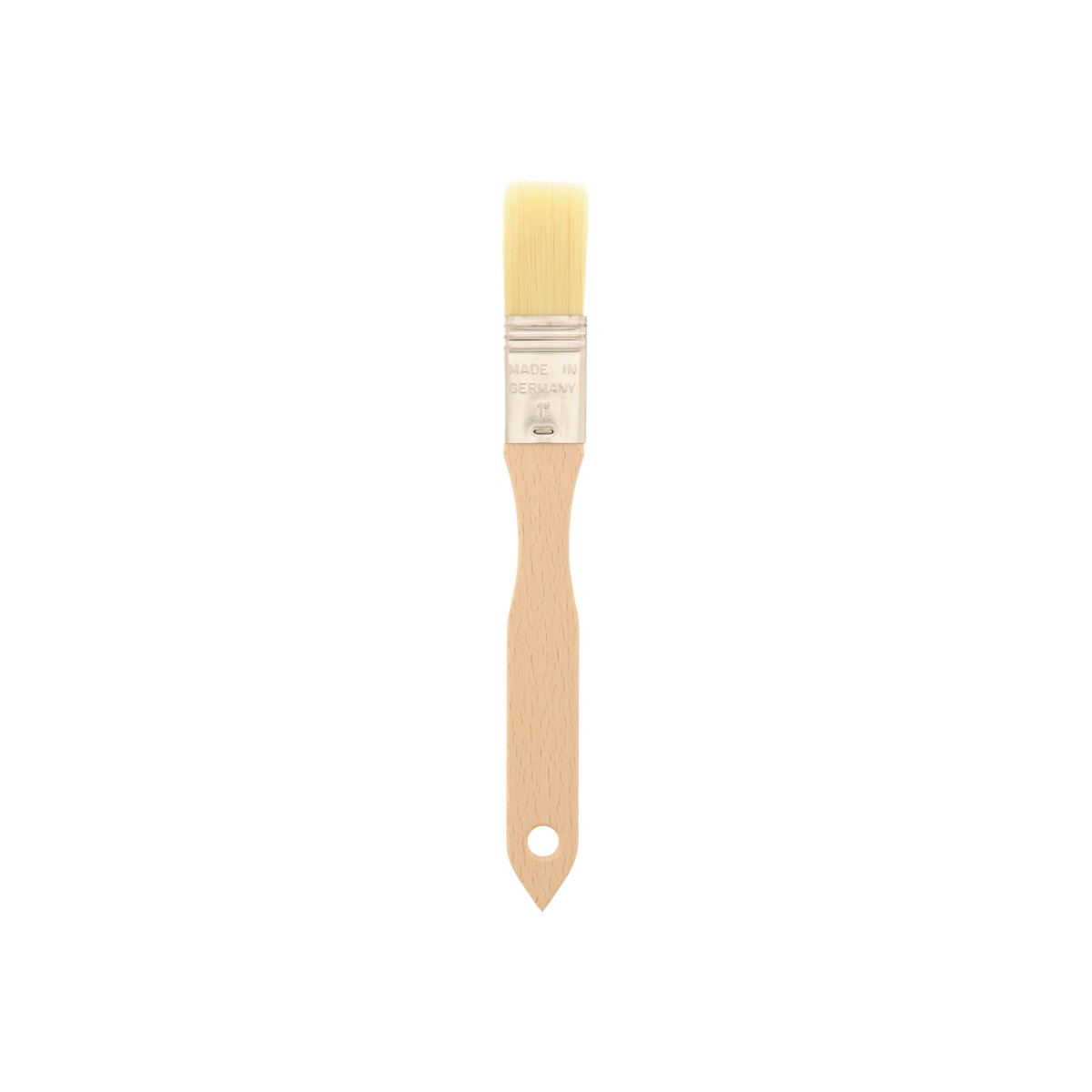 Household brush, flat, 1 inch made of wood 20.4 cm