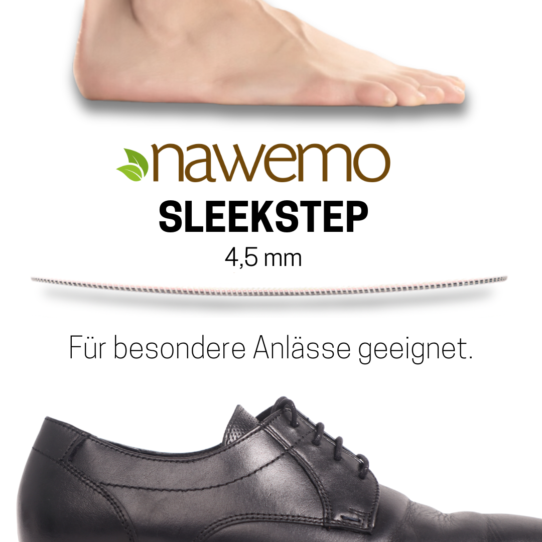 Suelas canela Nawemo "marrón", corte estrecho Suelas canela Nawemo en marrón, corte estrecho, 4,5 mm de grosor, adecuadas para ocasiones especiales.