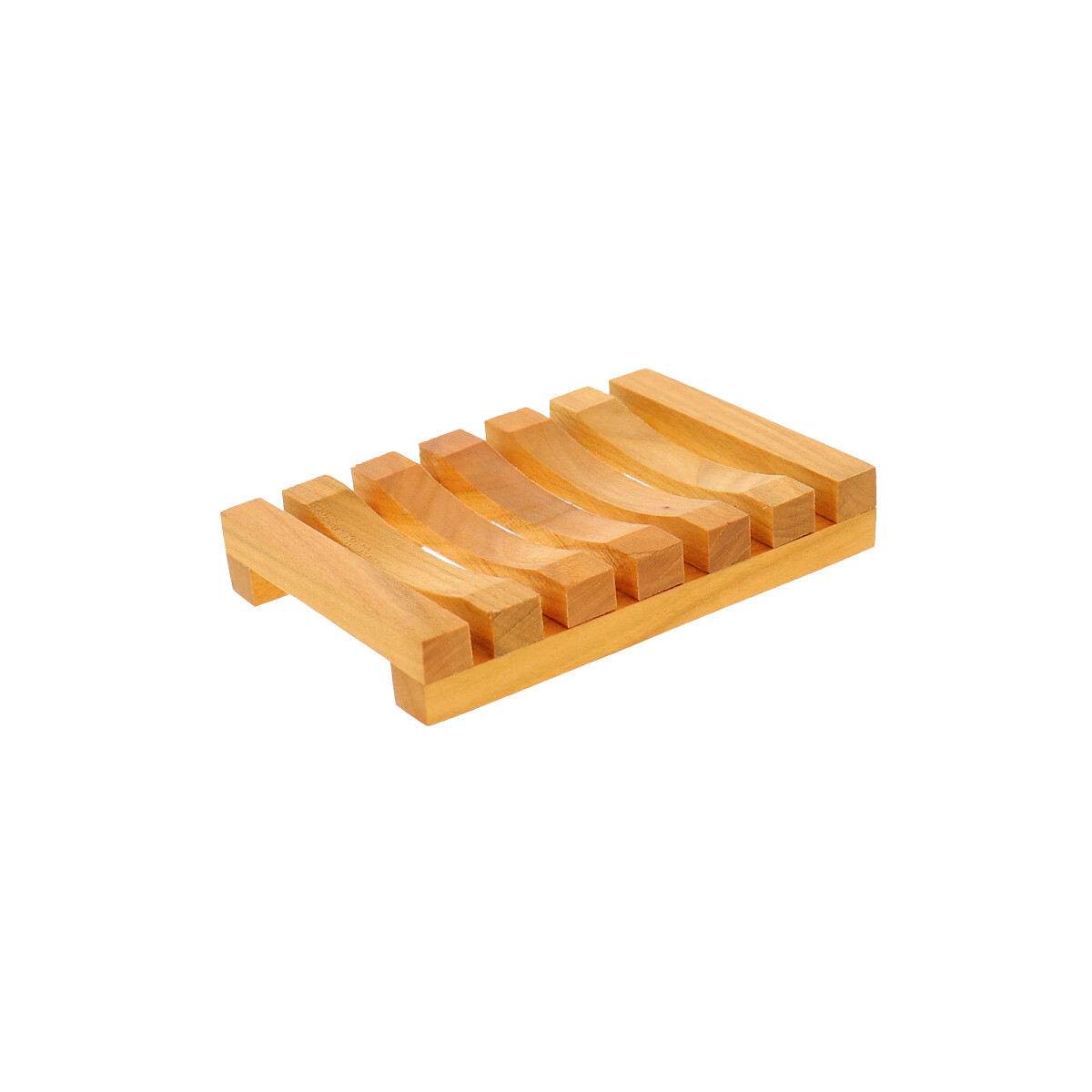 Soap dish cherry wood, oiled cherry 11.5 cm