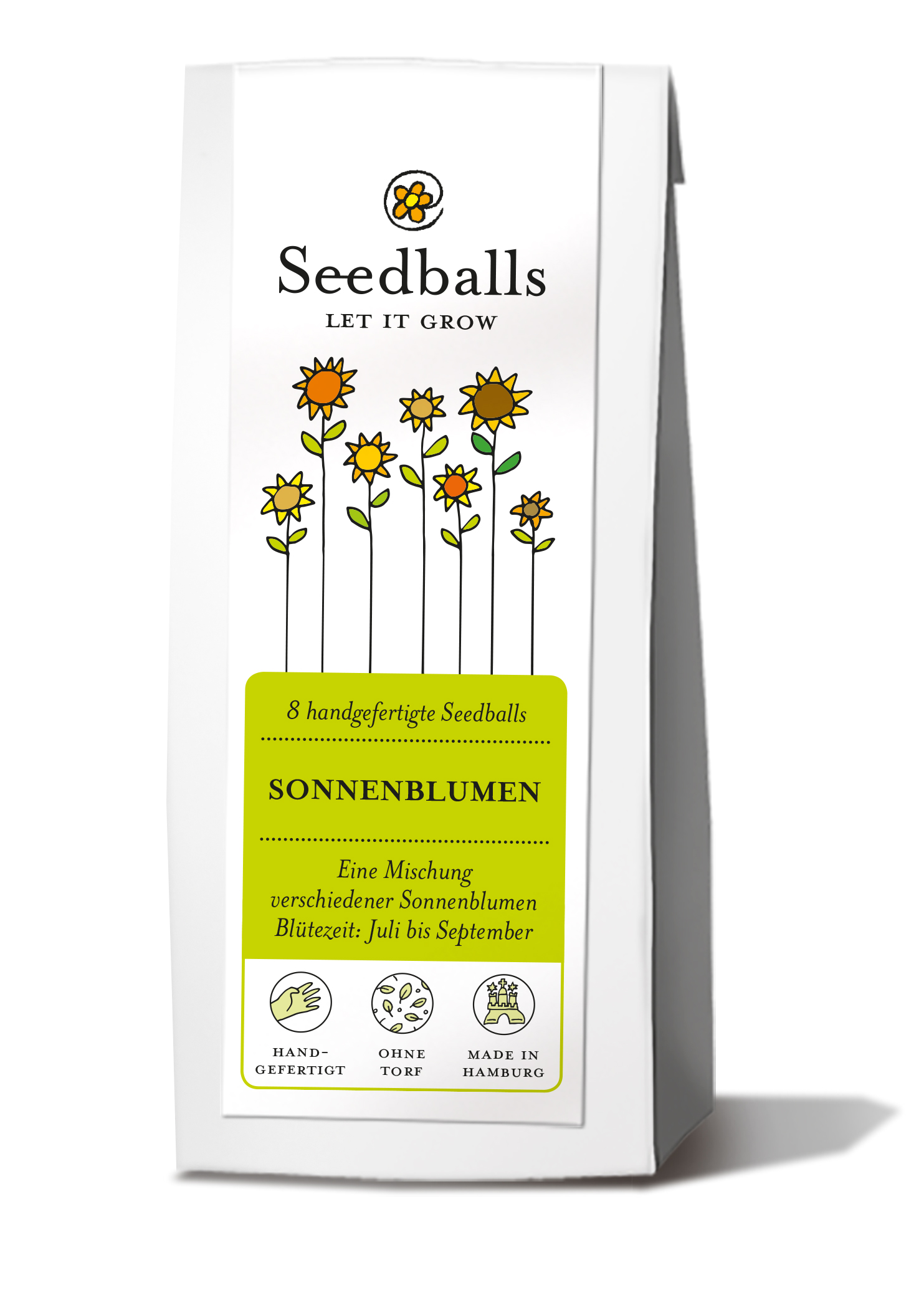 Seedballs Sonnenblumenmischung (8 Stk.)