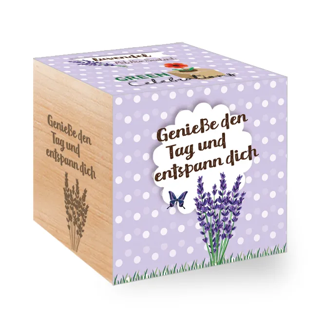 Green Celebrations - Lavendel - Genieße den Tag und entspann Dich