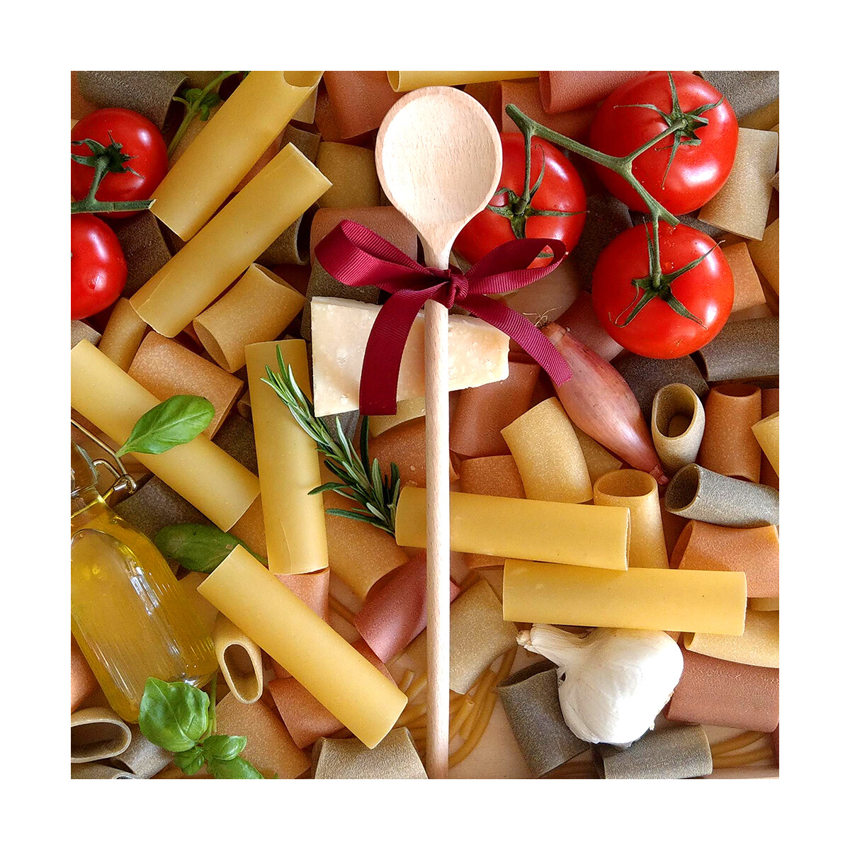 Cucchiaio da cucina in legno, forma rotonda 30 cm