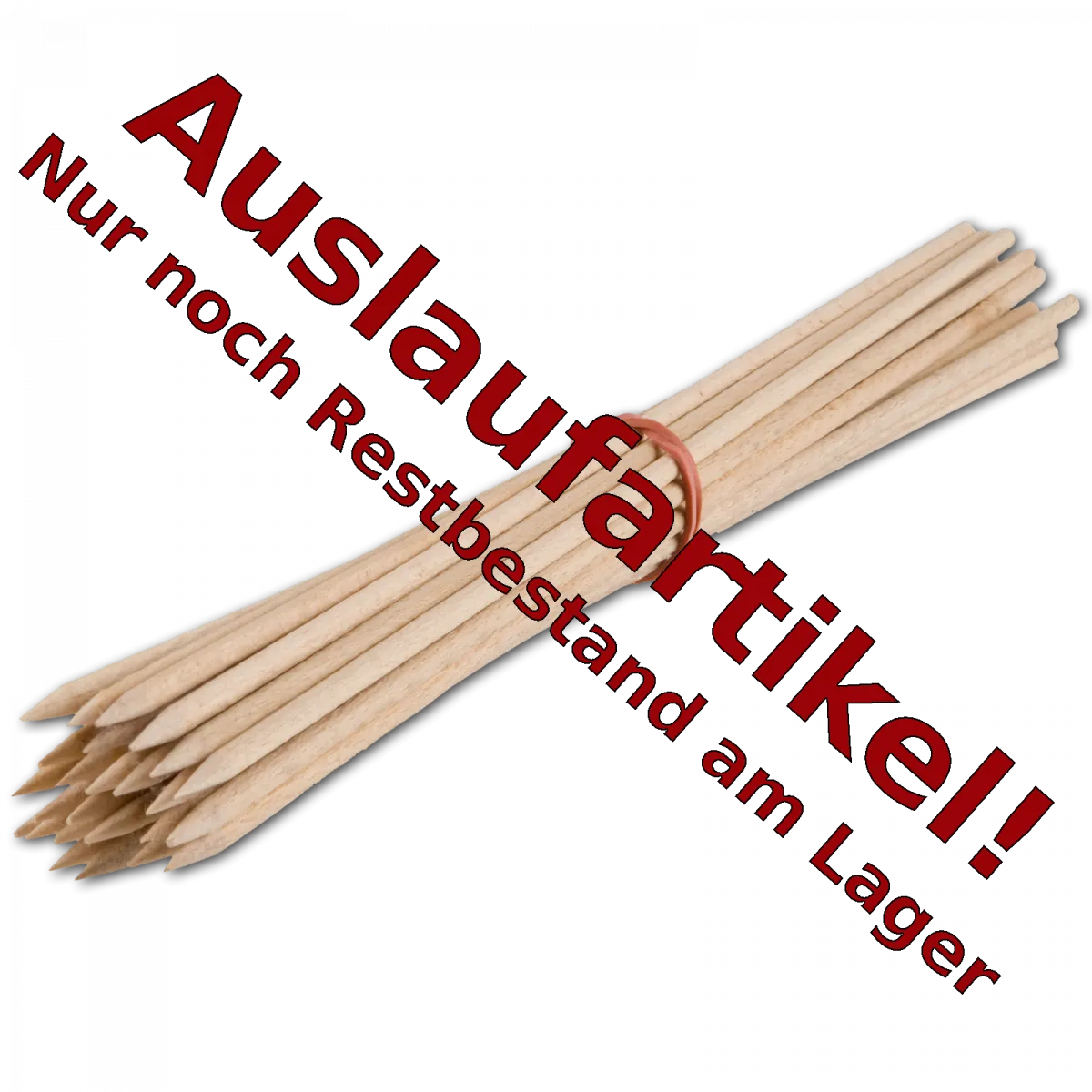 Grillspieße, 25 Stück, maschinell gefertigt aus Holz 30 cm