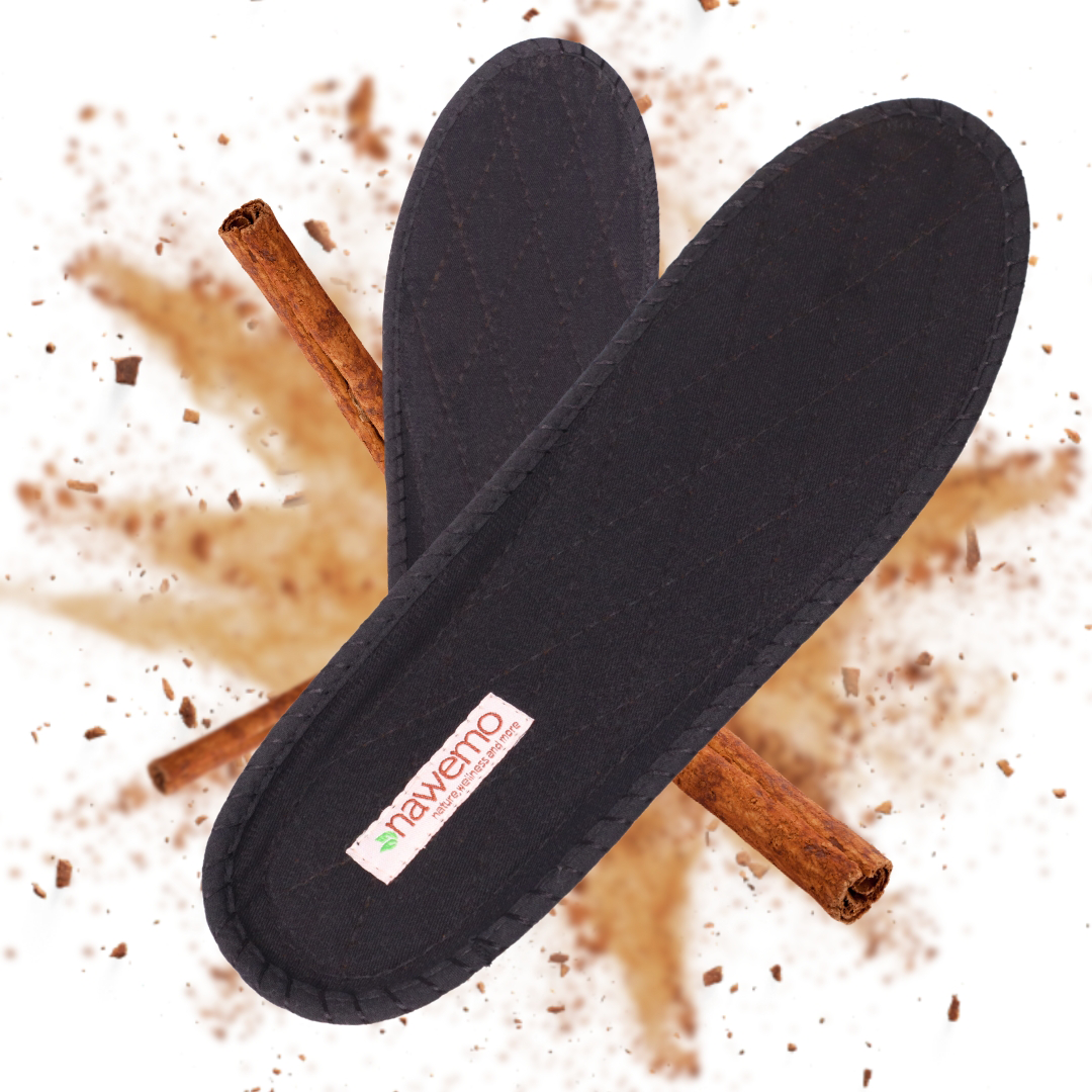 Nawemo® Zimtsohlen Sport | Sportliche, Geruchsabsorbierende Einlegesohlen