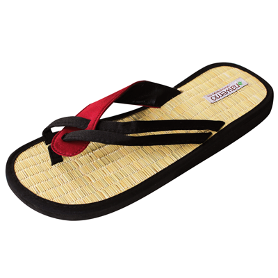 Zimt-Slipper Nawemo "Banded red"