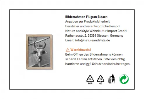Holzwerk Finesse Perla 10×15 cm