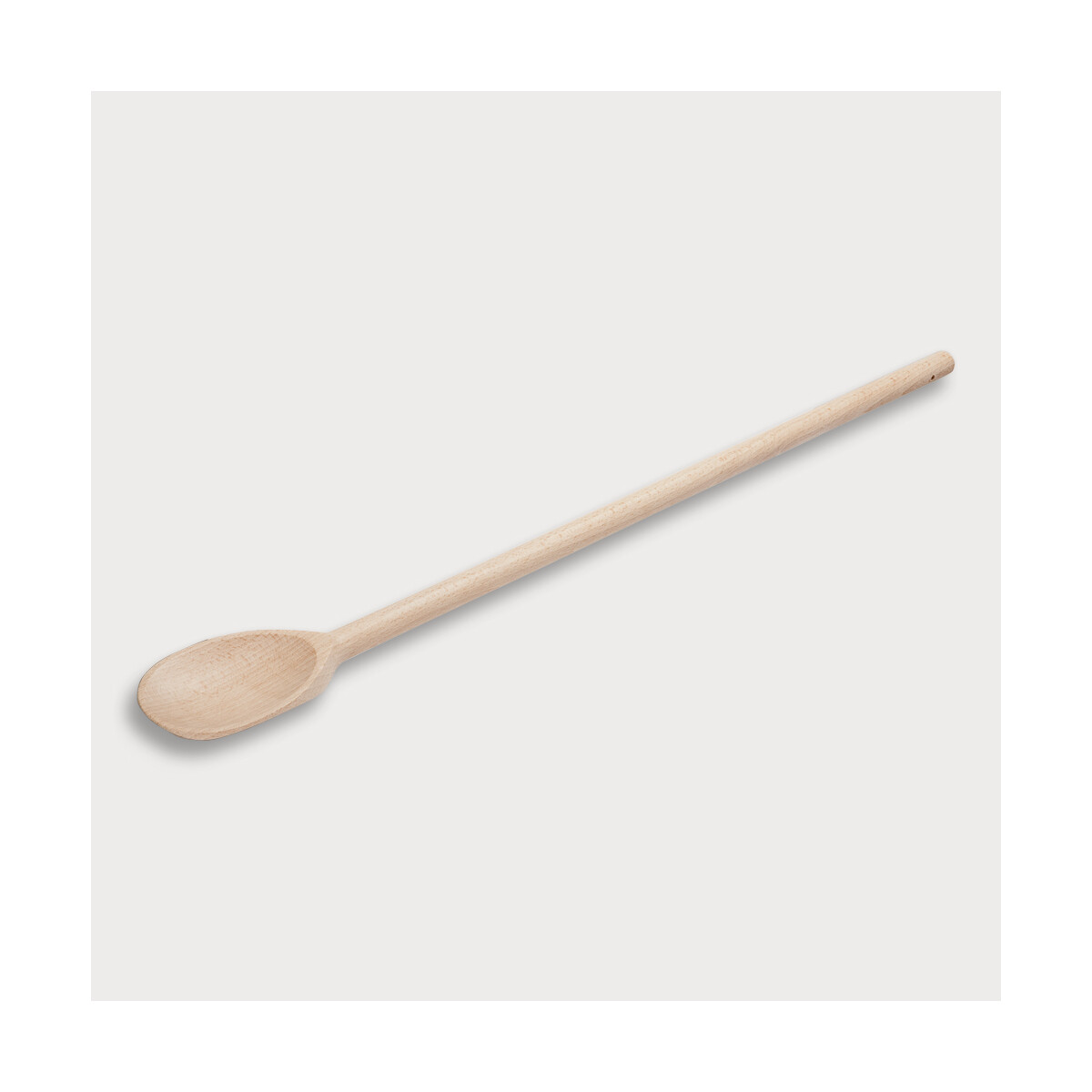 Cuillère de cuisine ovale en bois 80 cm