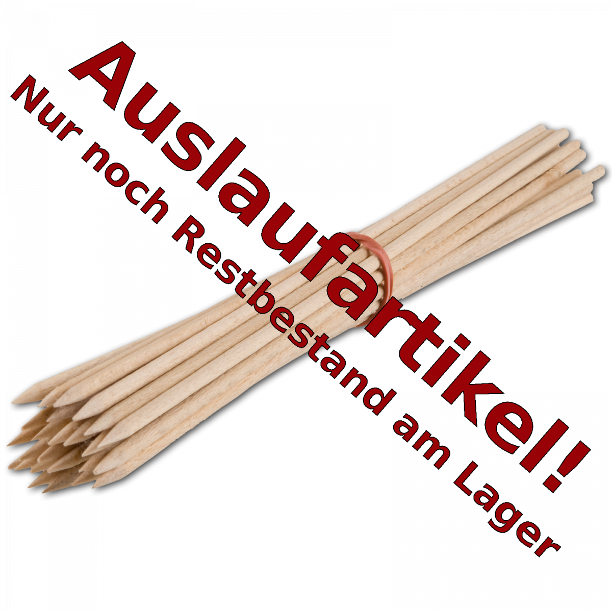 Barbecue skewers, 25 pieces, machine-made from wood 20 cm
