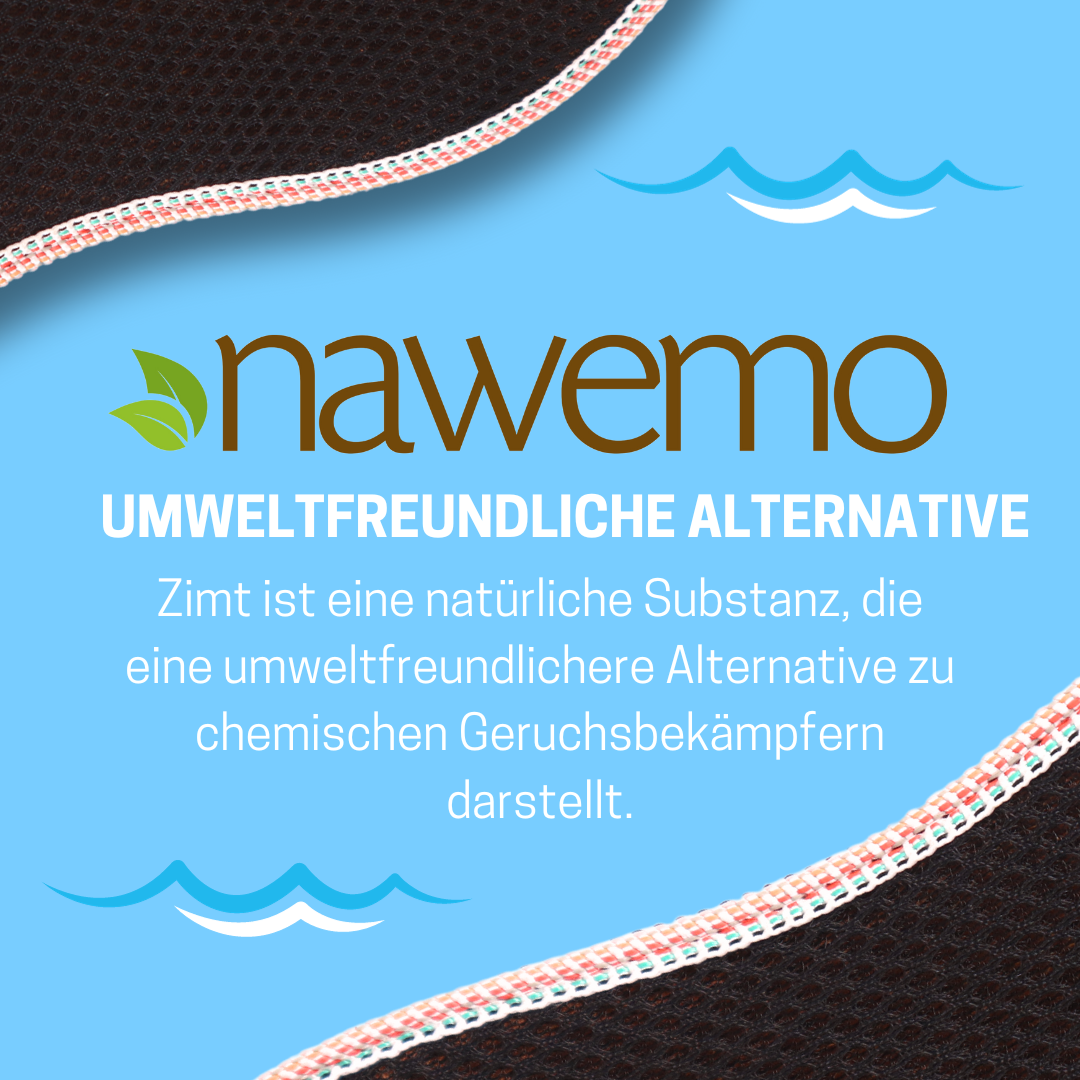 Suelas de canela Nawemo "3D" - paquete de 5 Suelas de canela Nawemo '3D' con propiedades ecológicas para neutralizar olores.