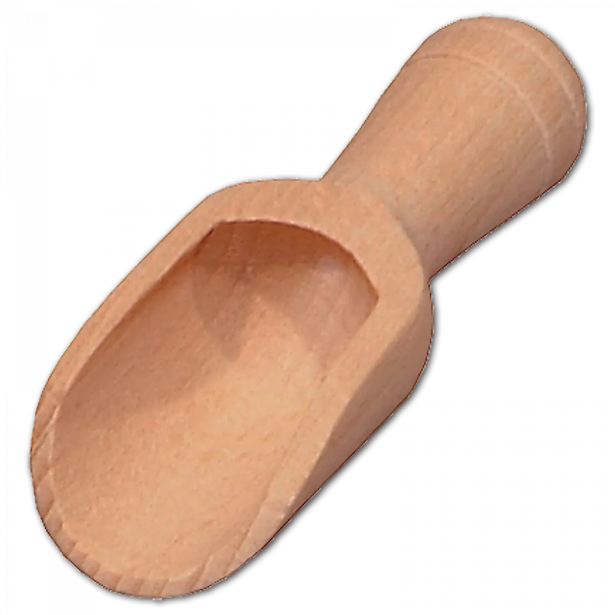 Schäufelchen, rund aus Holz 5,2 cm