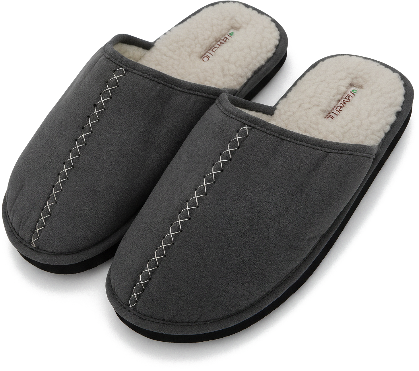 Zimthausschuhe Winter Nawemo "Koboldgrau"