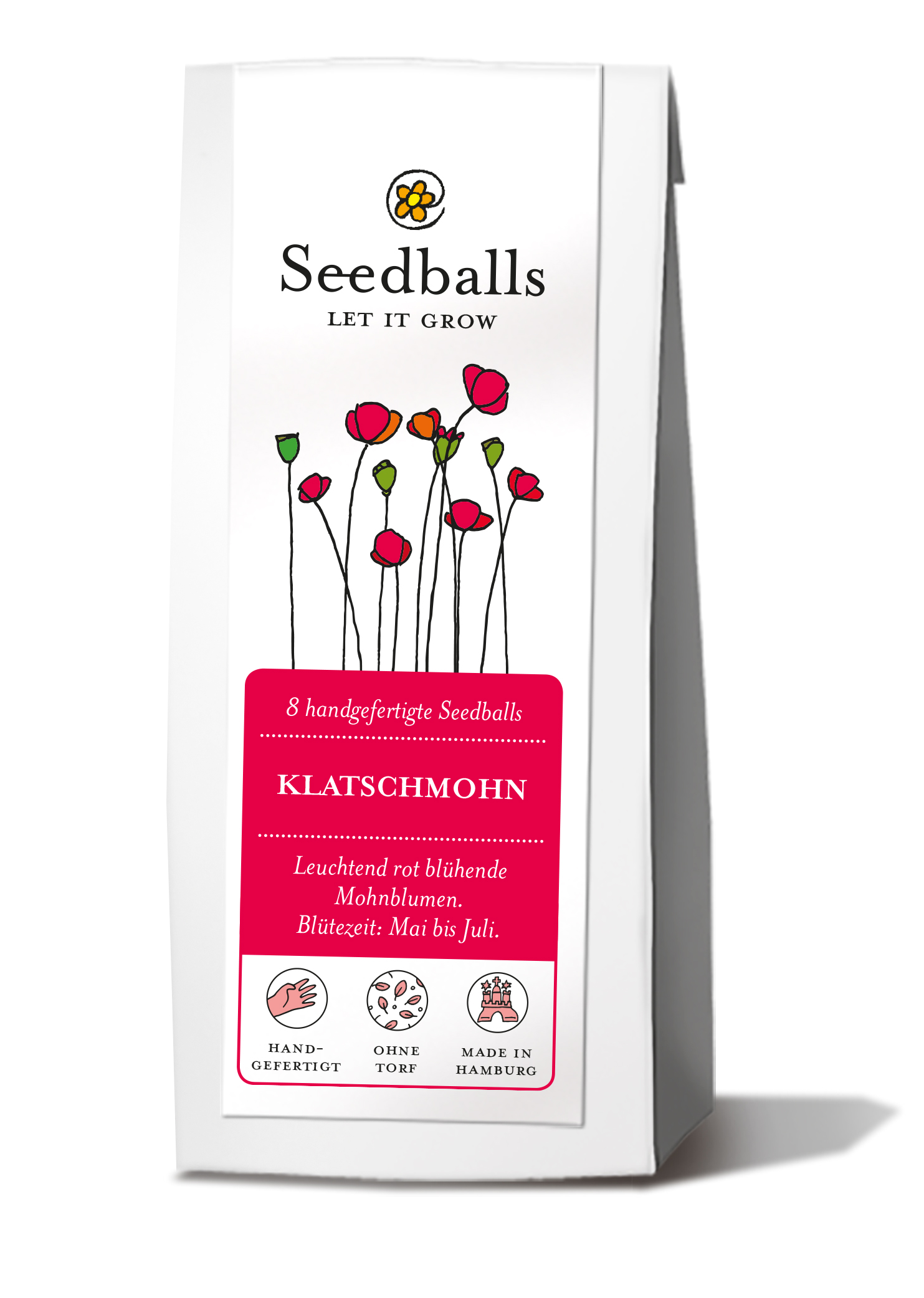 Seedballs Klatschmohn (8 Stk.)
