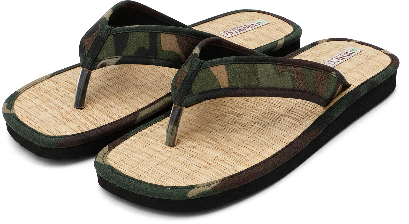 Zimt-Slipper Nawemo "Army"