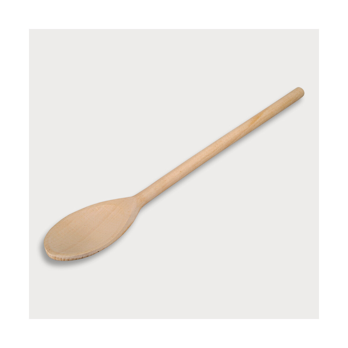 Cuillère de cuisine ovale en bois 60 cm