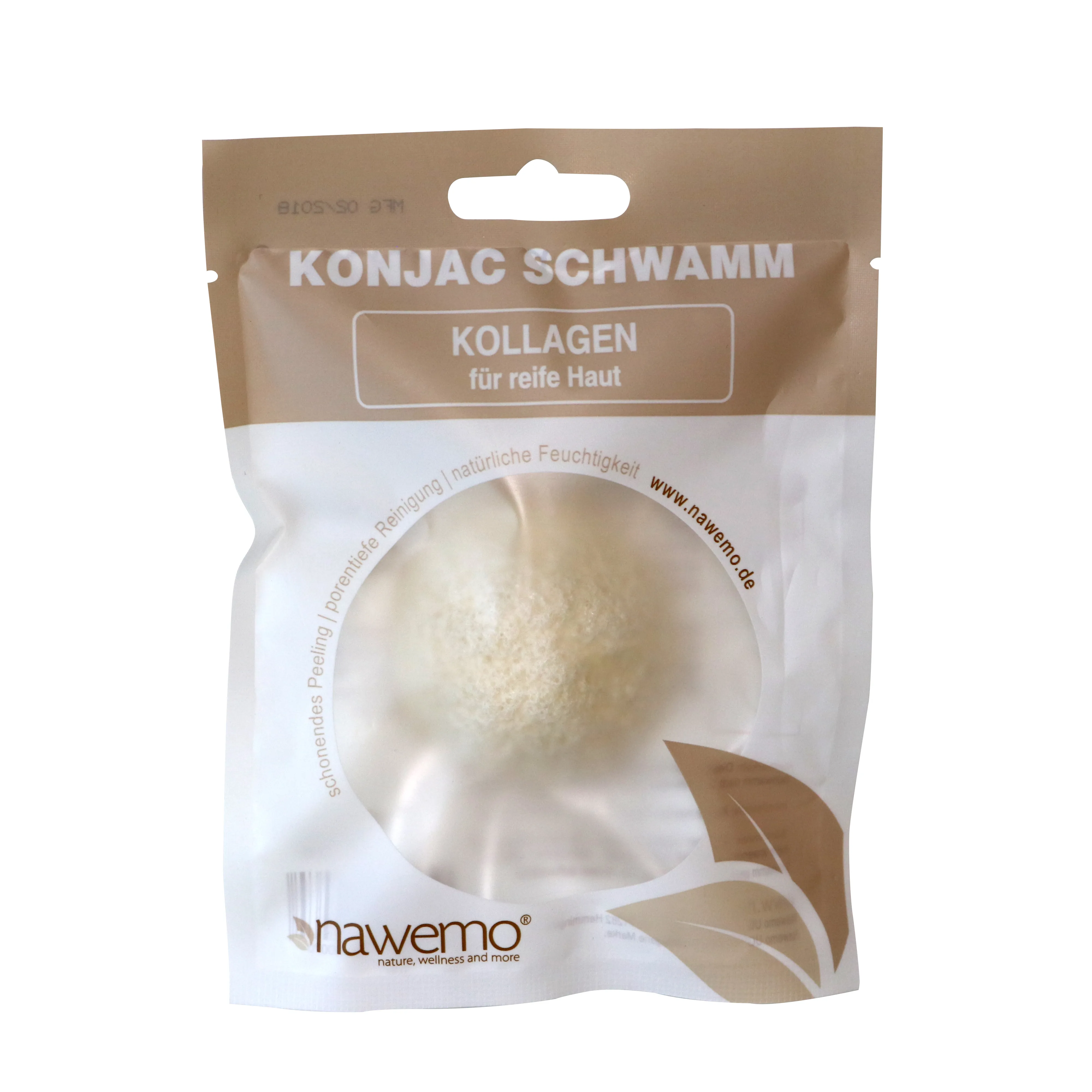 Konjac Schwamm Kollagen - für reife Haut