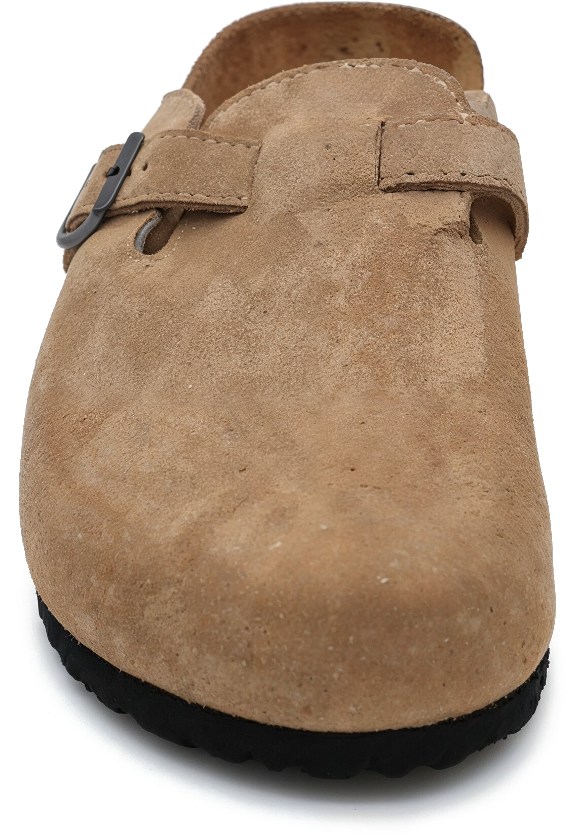 Sabots en cuir Nawemo « Sable »